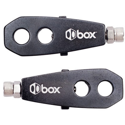 box two tensioner 10mm 2hol bk 2 axle holes black two chain tensioner box chains