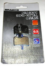 Load image into Gallery viewer, BrakCo Organic Metal Hayes Hydraulic Brake Pads -Live4bikes