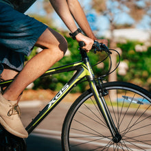 Load image into Gallery viewer, XDS T150 24-Speed 700C Hybrid City Commuter Bike