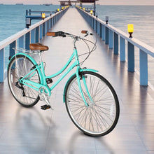 Load image into Gallery viewer, Micargi Roasca Step Through 700C Hybrid City Bikes 7 Speed
