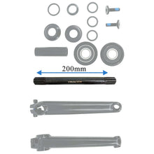 Load image into Gallery viewer, CS-UBX200 Crank Set Steel 170mm USA/bb 8T