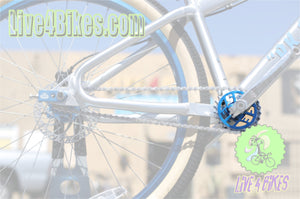 Origin8  Chainring, 42T 135mm / 144mm Aluminum Sliver  SIngle Speed 1/2x1/8 - Live 4 Bikes
