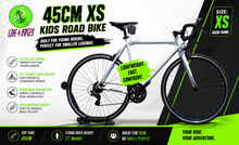 Load image into Gallery viewer, kids road bike xs 45 cm 