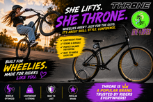 Load image into Gallery viewer, Throne Goon - Black Oro BMX bike 29in