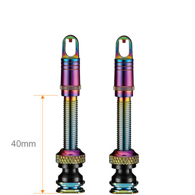 Ciclvtn,Tubeless V2 Valve,40Mm W/Mult-Fnctn Valve Cap,W/Core Tubeless Valve Stem  Tubetireca