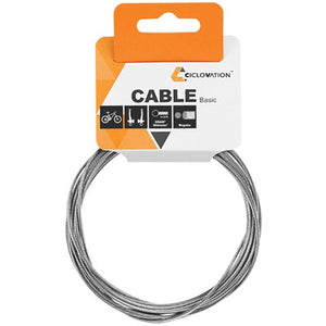 Ciclvtn Brk Cbl,Basic Izr 1.6 1.6/1700Mm,Mtb,Shim/Sram,Zinc Basic Zinc Brake Cable Ciclovation Cableshous