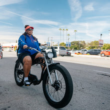 Load image into Gallery viewer, Micargi Cyclone 26" 48V 500W Electric Fat Tire Beach Cruiser