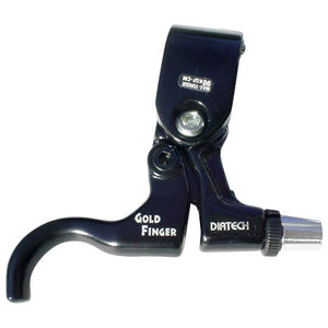 Diatech Brk Lvr,Gldfngr,Rt,Blk Right Only,Blk Body/Blk Lvr Goldfinger Brake Levers Diatech Brakelever