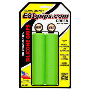 ESI Grips Extra Chunky Silicone Grips 34mm 5" - Multi Colors