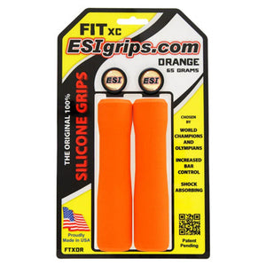 ESI Fit XC Silicone Grips with Plugs 5" 32/34mm - Multi Colors