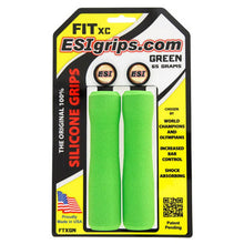 Load image into Gallery viewer, ESI Fit XC Silicone Grips with Plugs 5&quot; 32/34mm - Multi Colors