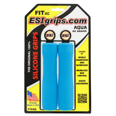 ESI Fit XC Silicone Grips with Plugs 5