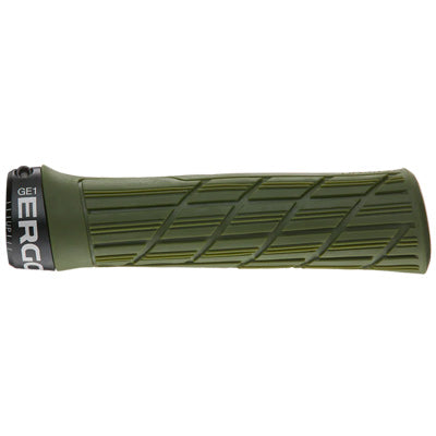 Ergon Grips, Ge1 Evo Deep Moss W/Replcble Endplug Ge1 Evo  Gripstape