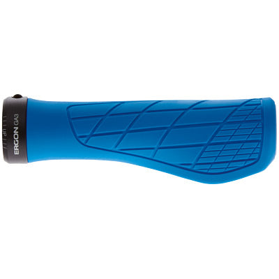 Ergon Grips,Ga3-L, Midsummer Blue,Large,W/Rpclbl Endplugs Ga3-L  Gripstape