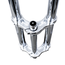 Load image into Gallery viewer, Micargi FK-TP62218135D8 26" Chopper Bicycle Triple Tree Aluminum Crown Disc Brake Fork