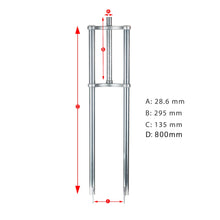 Load image into Gallery viewer, Micargi Triple Tree Fork For 4.0 tire with Disc Brake FK-TP80305135D8
