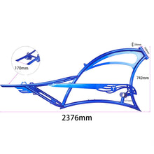 Load image into Gallery viewer, Micargi FM-Scorpion pro dts 26" Single Speed Bicycle Frame with Fenders and Saddle Suspion