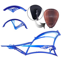 Load image into Gallery viewer, Micargi FM-Scorpion pro dts 26" Single Speed Bicycle Frame with Fenders and Saddle Suspion