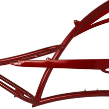 Load image into Gallery viewer, Micargi FM-Scorpion pro dts 26" Single Speed Bicycle Frame with Fenders and Saddle Suspion