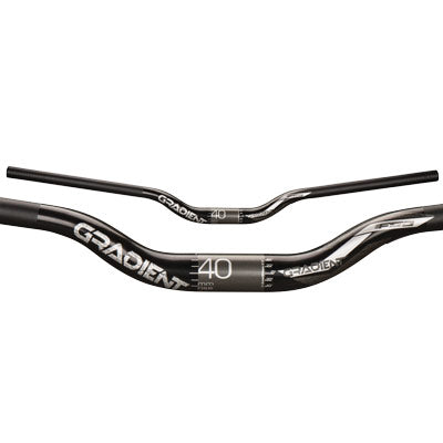 Fsa,H/Bar,Gradient,31.8X40 800Mm,Al-7050,Ano Black Gradient Riser Bar Fsa Handlebars
