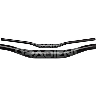 Fsa,H/Bar,Gradient,35X25 800Mm,Al-7050,Polished Black Gradient Riser Bar  Handlebars