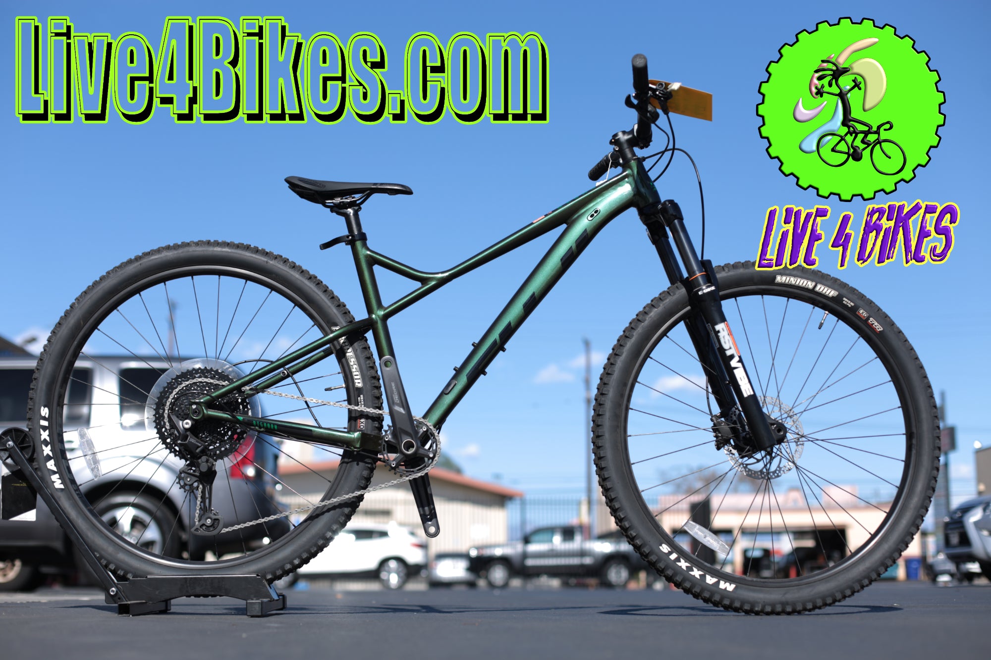 Fuji Bighorn 29er Forest Green Hardtail Mountain bike – LIVE