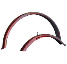 Load image into Gallery viewer, Firmstrong 26" Front and Rear Fender Set - Shiny Brown
