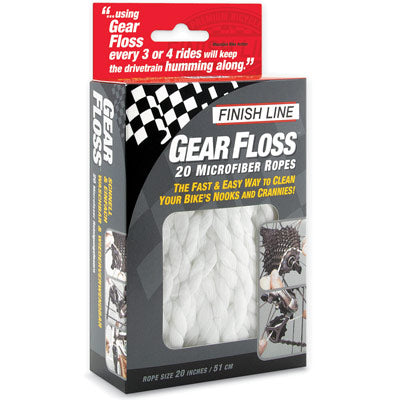 F/Line Gear Floss Microfiber Rope, 20/Clam Gear Floss Microfiber Rope Finish Line Tools
