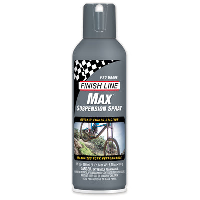 Finish Line Max Suspension Spray 9Oz Aerosol Can, 6/Case Max Suspension Spray Finish Line Lubesclean