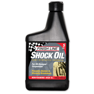 Finish Line Shock Oil,7.5Wt 16Oz Bottle,6/Case Shock Oil Finish Line Lubesclean