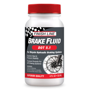 Finish Line Brake Fluid D.O.T. 4Oz Dot 5.1 Brake Fluid  D.O.T. Brake Fluid Finish Line Lubesclean