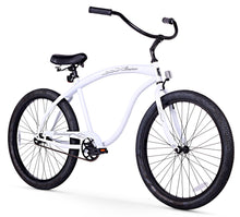 Load image into Gallery viewer, Firmstrong Bruiser Prestige 26" Men's Beach Cruiser Bike - White