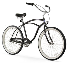 Load image into Gallery viewer, Firmstrong Urban Man 26" 3-Speed Men's Beach Cruiser Bike - Matte Black