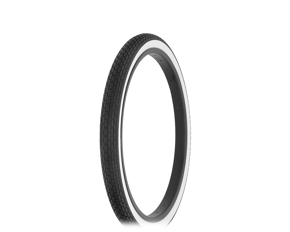 Schwinn Vintage Tire 20x1-3/4 S7 Whitewall Brick Tire