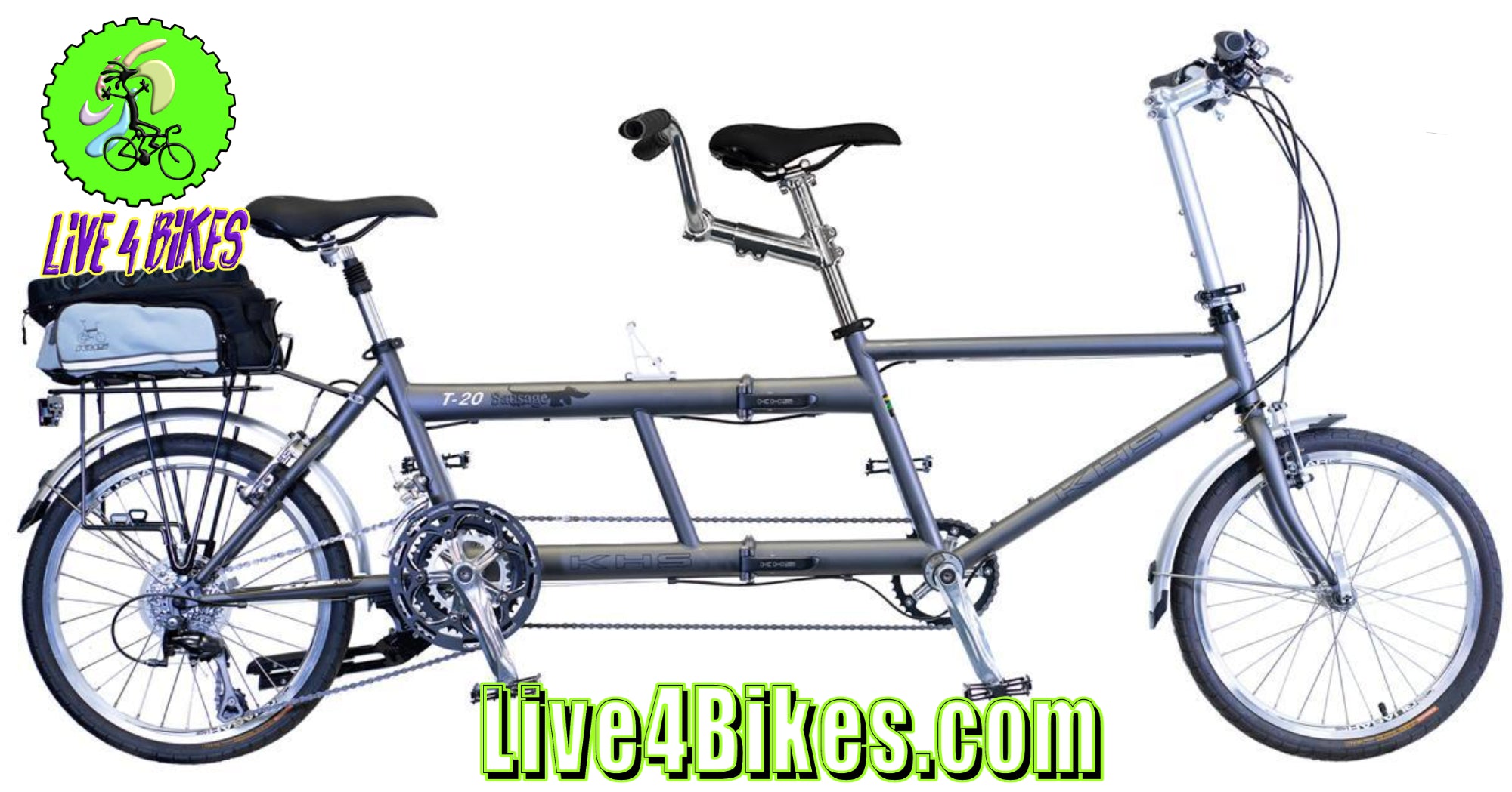 Tandem Folding Bike | Americano KHS T20|  27 speed