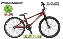 Load image into Gallery viewer, FreeAgent Team Limo 24 in Red - Racing BMX bike