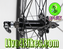 Load image into Gallery viewer, 700c  Front black Wheel  W/ Disc Brake - Live4Bikes