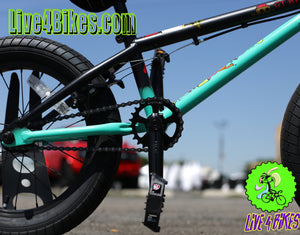 GT Performer 16 Kids BMX kids bike  Freestyle Black / Green Bike -Live4Bikes