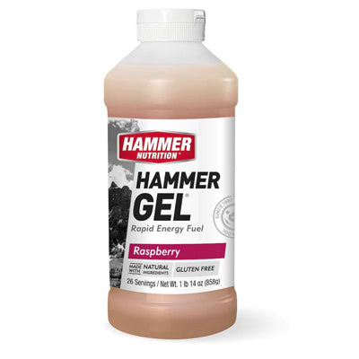 Hammer Gel,Jug,Raspberry 26 Srving,No Flask Hammer Gel Hammer Nutrition Nutrition