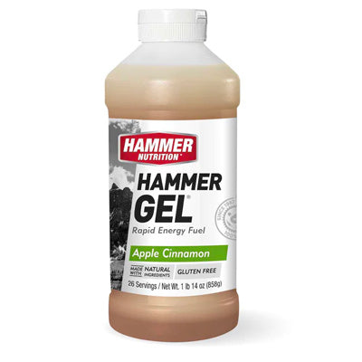 Hammer Gel,Jug,Apple Cinnamon 26 Srvngs,W/Flask Hammer Gel Hammer Nutrition Nutrition