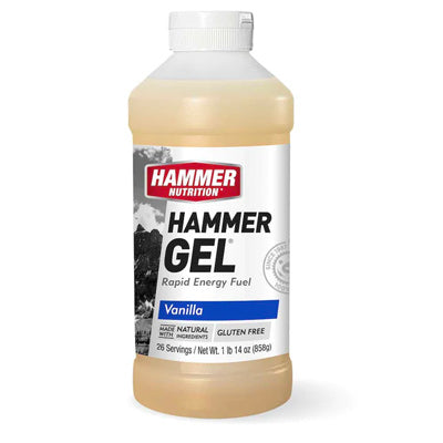 Hammer Gel,Jug,Vanilla 26 Srvngs, W/Flask Hammer Gel Hammer Nutrition Nutrition