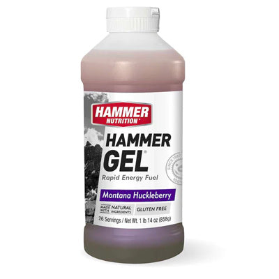 Hammer Gel,Jug,Huckleberry 26 Srvngs,W/Flask Hammer Gel Hammer Nutrition Nutrition