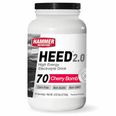 Hammer Heed 2.0, Cherry *70* Serving Heed 2.0 Sports Drink  Nutrition