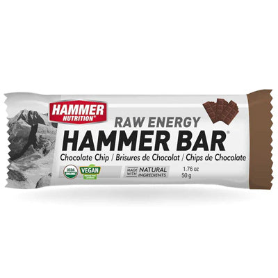 Hammer Bar Chocolate Chip 50 Gram Bar 12/Box/Eta May'24 Hammer Bars Hammer Nutrition Nutrition