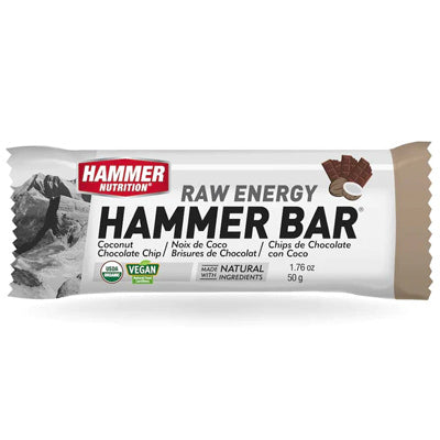 Hammer Bar Coconut Choc Chip 50 Gram Bar 12/Box/Eta May'24 Hammer Bars Hammer Nutrition Nutrition