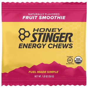 Honey Stinger Organic Chews Fruit Smoothie, 12/Box Organic Energy Chews Honey Stinger Nutrition