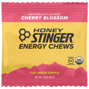 Honey Stinger Organic Chews Cherry Blossom,12 /Box Organic Energy Chews Honey Stinger Nutrition