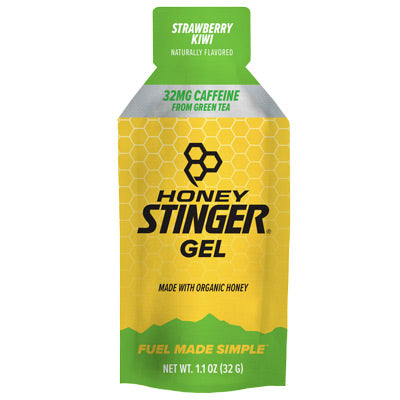 Honey Stinger Energy Gel Strawbery-Kiwi, 24/Box Organic Energy Gels Honey Stinger Nutrition