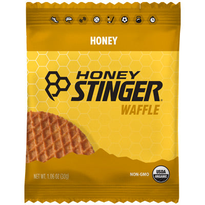 Honey Stinger Waffles Honey, 12/Box Organic Stinger Waffles  Nutrition