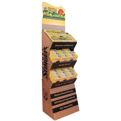 Honey Stinger Pop Display Free With $275 Purchase Pop Display Honey Stinger Merchandis